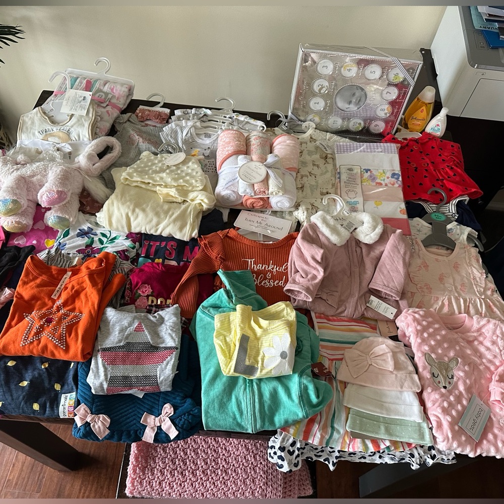 0-4T clothes and accessories for baby girl